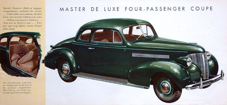 1939 Chevrolet Brochure Page 3